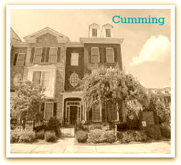 Cumming townhomes for sale