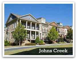 Johns Creek townhomes for sale