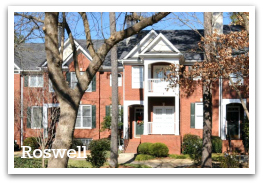 Roswell townhomes for sale