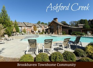 Search Ashford Creek townhomes for sale in Brookhaven Atlanta