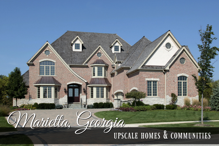 See the best neighborhoods and the most expensive homes sold in Marietta GA
