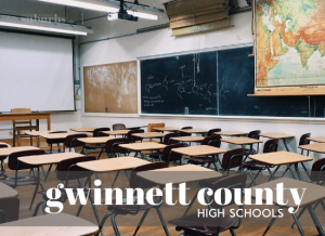 Classroom in a gwinnett county high school