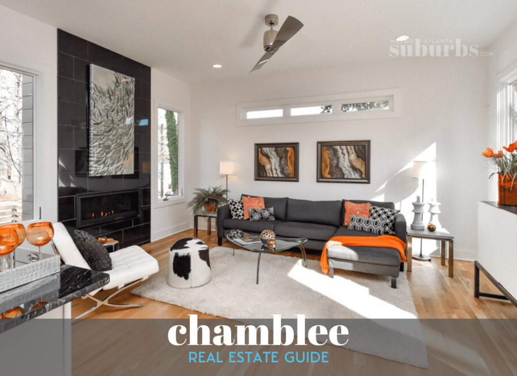 Interior of a home for sale in Chamblee GA