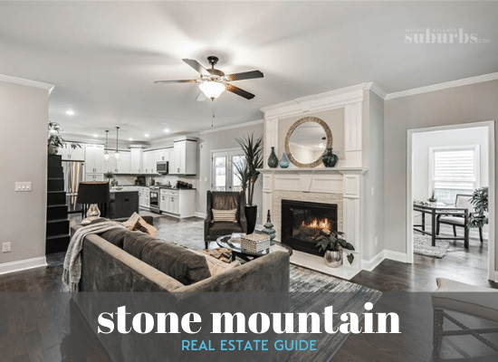 Example of a home for sale in Stone Mountain / Smokerise community