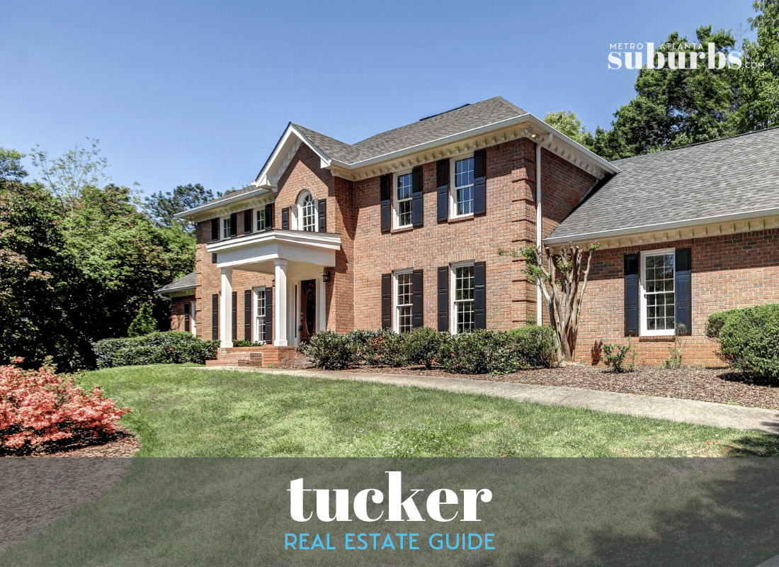 Traditional brick home for sale in Tucker GA 30084